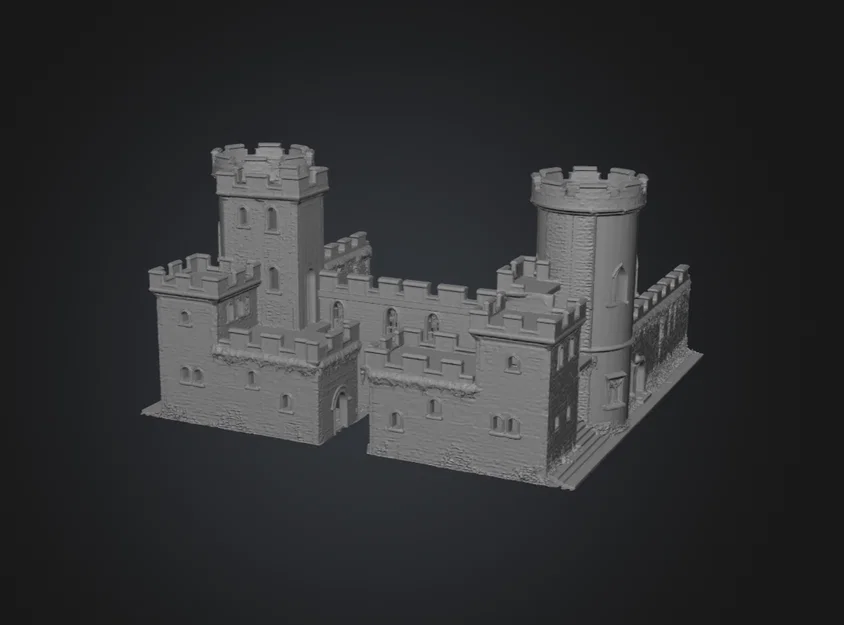 Mô hình tòa lâu đài cổ (Old Castle) - Image 1