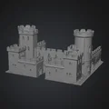 Mô hình tòa lâu đài cổ (Old Castle) - Thumbnail 1
