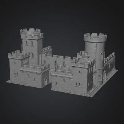 Mô hình tòa lâu đài cổ (Old Castle)