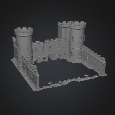 Mô hình tòa lâu đài cổ (Old Castle)