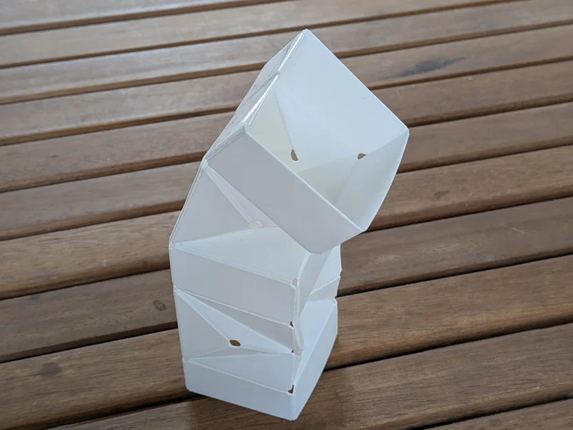 Bản lề vuông Bistable - cơ chế đàn hồi (compliant mechanism) - Image 2