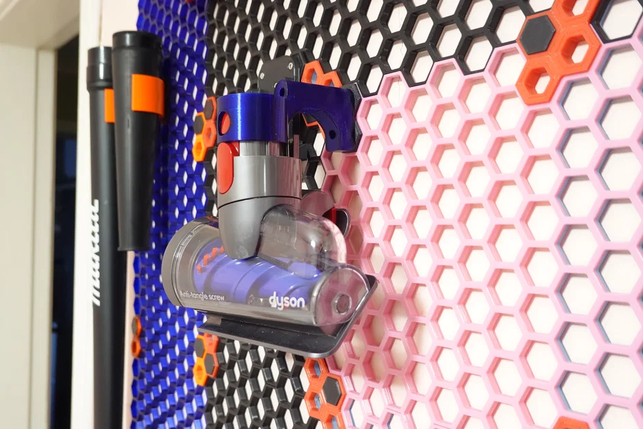 Giá treo đầu hút Dyson V8/V10/V11... cho Honeycomb Storage Wall - Image 1