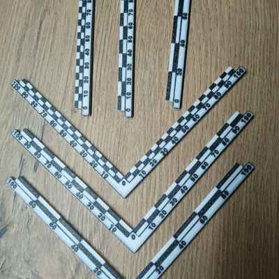 Bộ thước đo tỷ lệ chuyên dụng cho nhiếp ảnh - Photography Scale Rulers