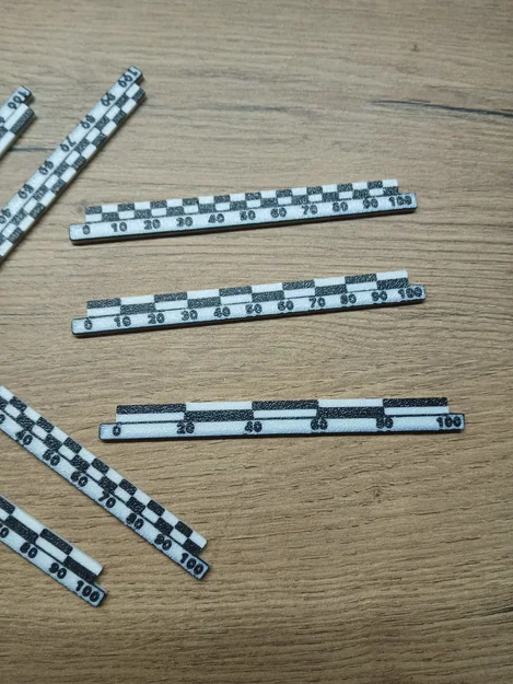 Bộ thước đo tỷ lệ chuyên dụng cho nhiếp ảnh - Photography Scale Rulers - Image 3