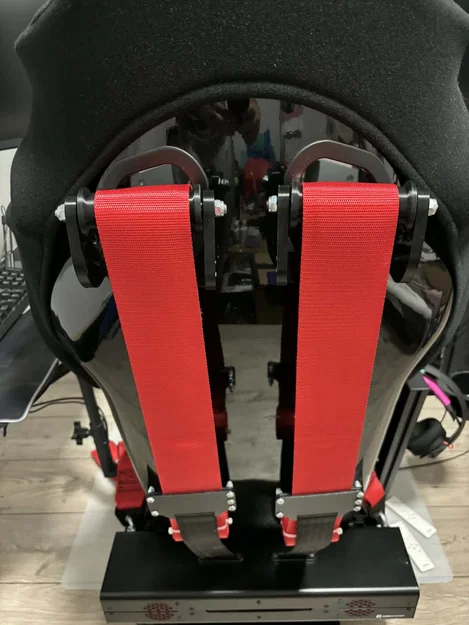Bộ Hướng Dẫn Dây Đai & Con Lăn Cho Ghế Sim Racing Mirco RS7 - Image 1