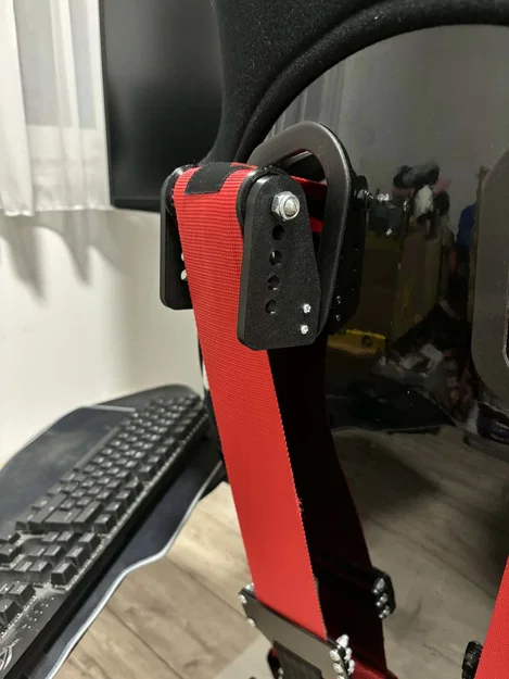 Bộ Hướng Dẫn Dây Đai & Con Lăn Cho Ghế Sim Racing Mirco RS7 - Image 19