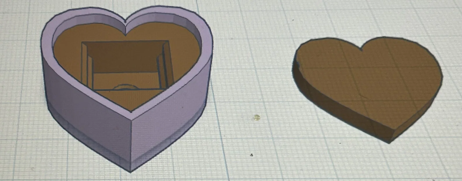 Mô hình Heart Clicker - Hộp Trái Tim Cơ Học Giải Tỏa Căng Thẳng - Image 1