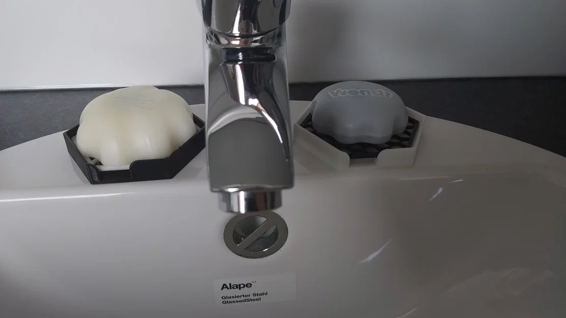 Khay/giá đỡ bánh xà bông (Soap bar holder) - Image 2