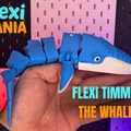 Flexi Whale Timmy - Cá voi Print-in-Place – Không cần Support - Thumbnail 1