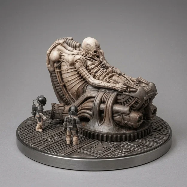 Mô hình in 3D Alien Ancient Artifact Discovery - Tái hiện phim 1979 - Image 1