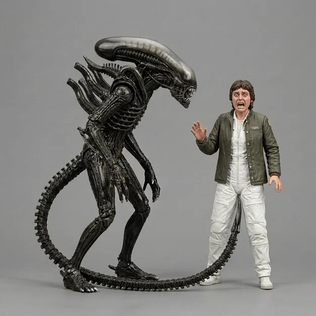 Mô hình 3D Alien - Lambert's Demise 1979 kinh điển để in ấn - Image 1