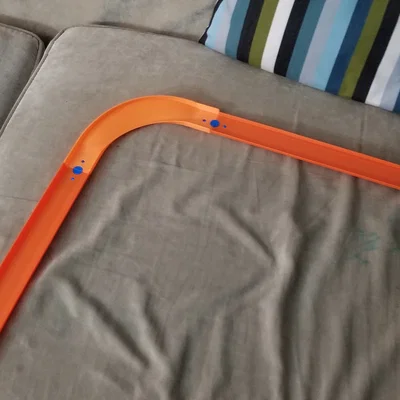 Đoạn cua 90 độ cho track Hot Wheels