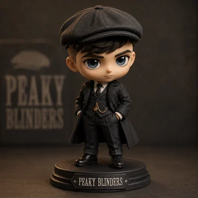 Mô hình 3D Chibi Peaky Blinders ấn tượng cho fan bộ phim kinh điển