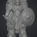 Mô hình Space Marine lai Blastoise độc đáo cho game tabletop - Thumbnail 1