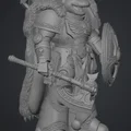 Mô hình Space Marine lai Blastoise độc đáo cho game tabletop - Thumbnail 3