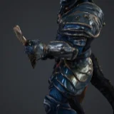 Mô hình Dragonborn Fighter in 3D cho trò chơi Dungeons & Dragons
