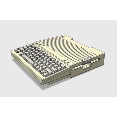 Mô hình Apple IIc thu nhỏ (1/4 scale) - Đồ chơi công nghệ Retro