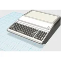 Mô hình 3D máy tính cổ điển Apple IIe Platinum trang trí đẹp mắt - Thumbnail 1