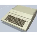 Mô hình 3D máy tính cổ điển Apple IIe phong cách Retro - Thumbnail 1