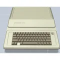 Mô hình 3D máy tính cổ điển Apple IIe phong cách Retro - Thumbnail 3