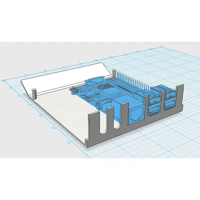 Đế vỏ case phong cách Apple II cho Raspberry Pi B+ và Pi 2