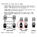 Bàn phím Apple II - SMK Long Stem (stem thay thế) - Thumbnail 4