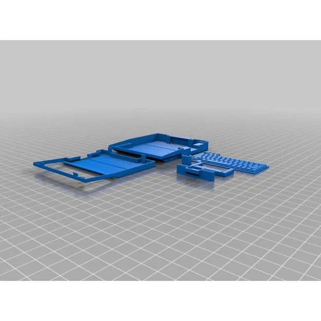 Mô hình máy tính Apple IIc cổ điển tỉ lệ 1:4 (File in 3D) - Image 1