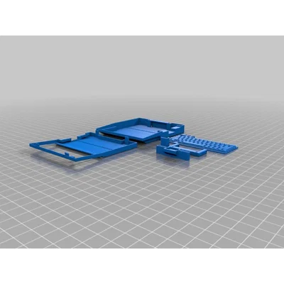 Mô hình máy tính Apple IIc cổ điển tỉ lệ 1:4 (File in 3D)