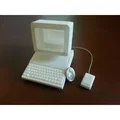Mô hình máy tính Apple IIc cổ điển tỉ lệ 1:4 (File in 3D) - Thumbnail 2