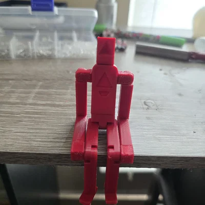 Magbot: Figure Nam Châm In 3D (5x2) Có Thể Tạo Dáng