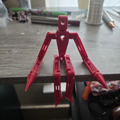 Magbot: Figure Nam Châm In 3D (5x2) Có Thể Tạo Dáng