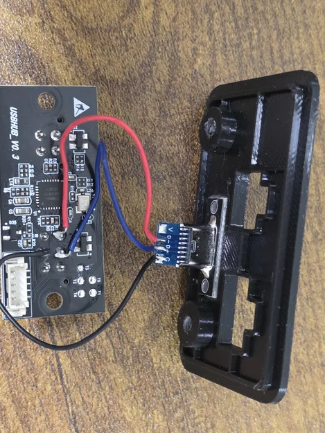 Nắp lưng USB-C cho Snapmaker U1 (Snapmaker U1 ACE Pro USB-C Rear Cover) - Image 7