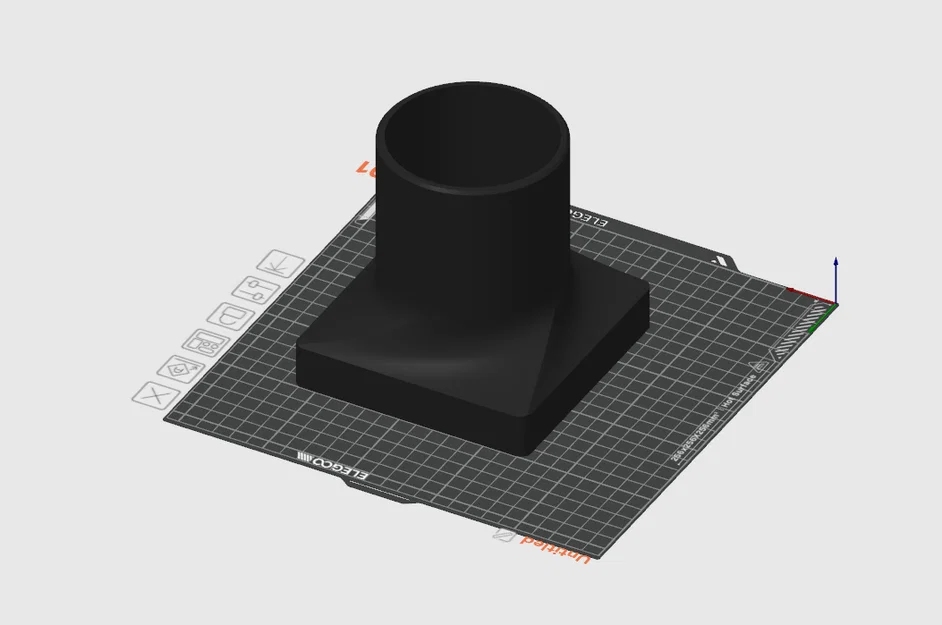 Adapter quạt 120mm/4.7" sang ống hút xả 4" - Image 1