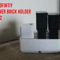 Khay Gridfinity đựng Power Brick (Sạc Điện Thoại) 1x2 - Thumbnail 1