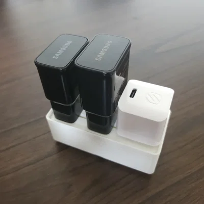 Khay Gridfinity đựng Power Brick (Sạc Điện Thoại) 1x2
