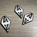 Móc khóa biểu tượng rồng Skyrim 3D - Món quà cho fan game - Thumbnail 2