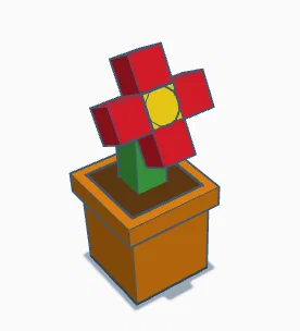 Mô hình hoa Low Poly trang trí để bàn cực đẹp - Image 1