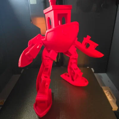 Mô hình Robot Benchy độc đáo: Tác phẩm sáng tạo từ chiếc thuyền 3D