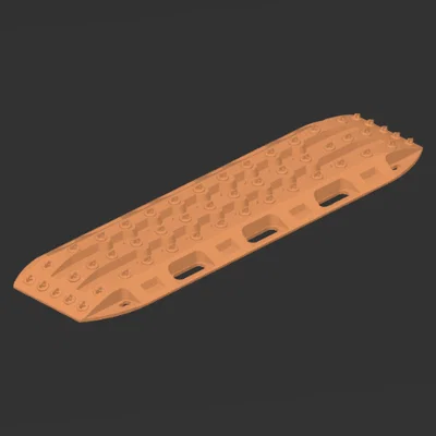 Tấm lót thoát lầy (Traction Pads) cho xe địa hình 3D in