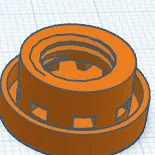 Nắp tiếp nước và dung dịch cho kiến (Ant Liquid Feeder) in 3D