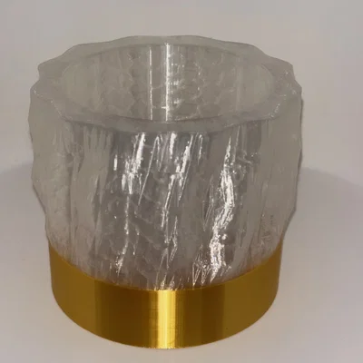 Chậu Mọng Nước Gold & Crystal (không có lỗ thoát nước)