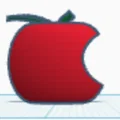 Mô hình logo quả táo 3D trang trí bàn làm việc độc đáo - Thumbnail 4