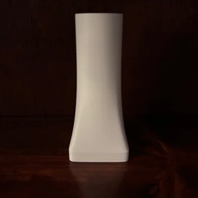 Bình hoa cao chuyển dạng Từ Vuông Sang Tròn (Square to Round Tall Vase)
