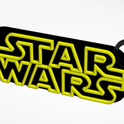 Móc khóa Star Wars 3D - Phụ kiện độc đáo cho fan hâm mộ