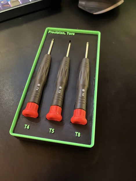 Khay Gridfinity giữ tua vít Torx precision (3 món) - Image 2