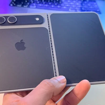Mô hình iPhone Fold in 3D: Thiết kế gập độc đáo cho tín đồ công nghệ