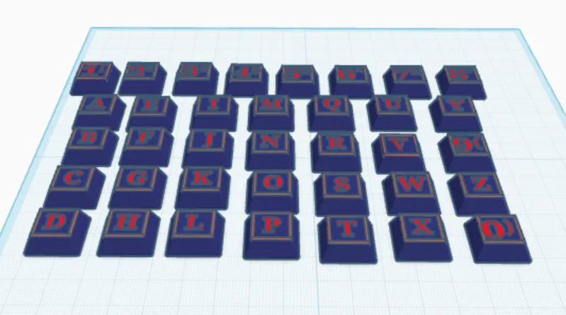 Bộ Keycaps (Nắp Phím) 3D Tự In Cho Bàn Phím Cơ Độc Đáo - Image 1