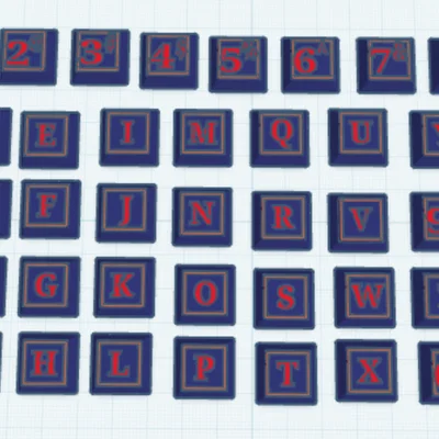 Bộ Keycaps (Nắp Phím) 3D Tự In Cho Bàn Phím Cơ Độc Đáo