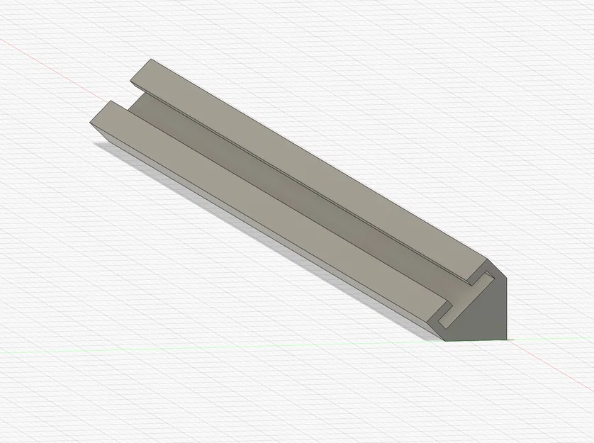 Thanh ray gắn LED nam châm cho AD5X (AD5X Lightbar Rail) - Image 1