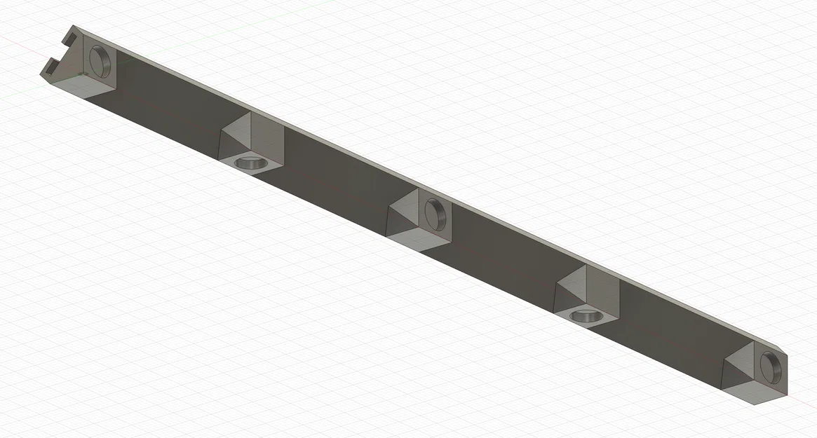 Thanh ray gắn LED nam châm cho AD5X (AD5X Lightbar Rail) - Image 2